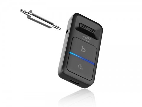Automobilinis audio adapteris su akumuliatoriumi AUX 3.5mm Bluetooth LTC