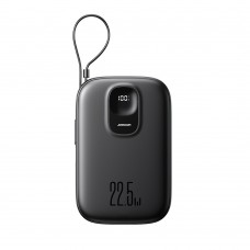 Nešiojamas įkroviklis - akumuliatorius 10000mAh USB + USB C 22.5W su indikatoriumi greito krovimo (QC3.0) su laidu USB C Joyroom JR-PBF17