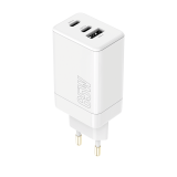Tinklo įkroviklis 220V USB + 2USB C 65W Maxlife MXTC-08-65ACC
