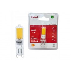 LED lempa G9 220V 4W (40W) 4000K 470lm neutrali balta Dioled