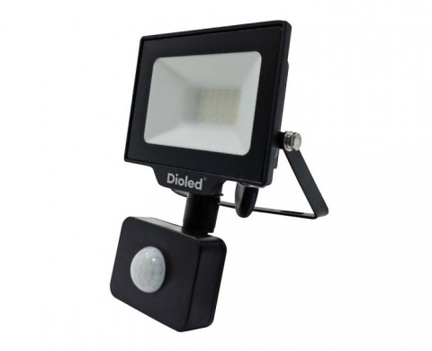 LED lauko šviestuvas su judesio jutikliu 6500K 20W