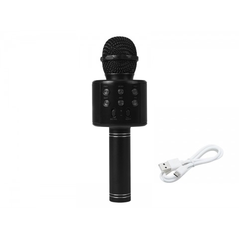 Bevielis mikrofonas su kolonėle juodas (black) Blow PRM402