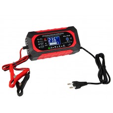 Mikroprocesorinis įkroviklis 220V švino / gelio akumuliatoriams automatinis 12V-24V (8A-4A) Blow