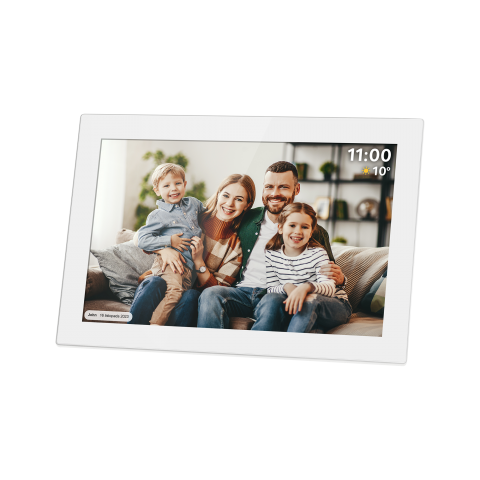 Skaitmeninis nuotraukų rėmelis FRAMEO Wi-Fi 10.1" Kruger&Matz baltas (white) 