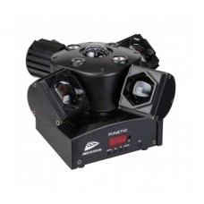 Šviesos efektas 4x15W RGBW LED DMX Kinetic JB System su valdymo pultu