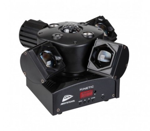 Šviesos efektas 4x15W RGBW LED DMX Kinetic JB System su valdymo pultu