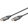 Laidas HDMI - HDMI 30m 8K (60Hz) 2.1v optinis gold Goobay