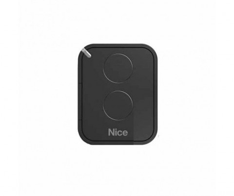 Pultelis vartų automatikai su slenkančiu kodu 433.92MHz 2 mygtukai Nice FLO2RE originalas