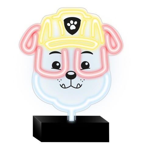 LED šviestuvas vaikiškas neoninis Paw Patrol Rubble OW-120446