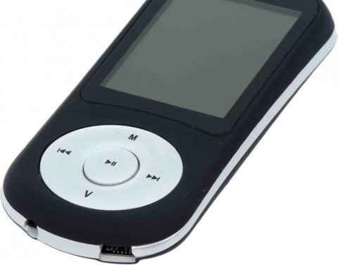 MP4 grotuvas 8GB su akumuliatoriumi juodas Sencor