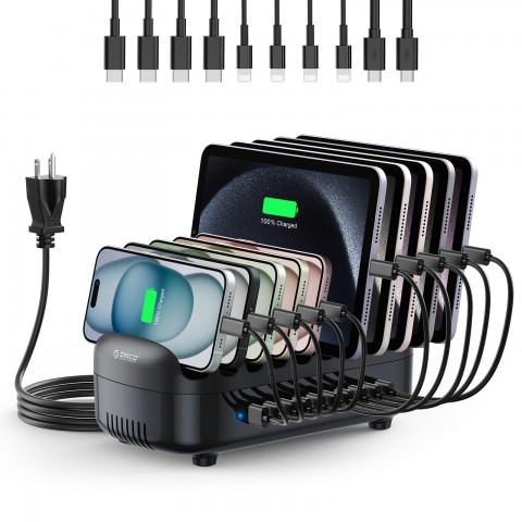 Įkrovimo stotelė 10USB 120W Orico DUK-10P-V1