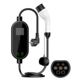 Elektromobilių įkroviklis 220V Type2 16A 3.5kW Reach PEVC7 5.0m