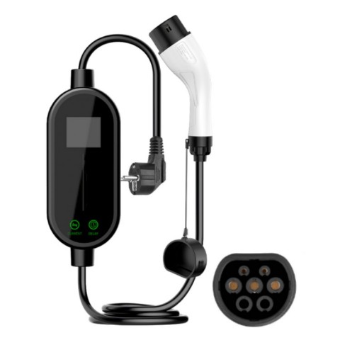 Elektromobilių įkroviklis 220V Type2 16A 3.5kW Reach PEVC7 5.0m