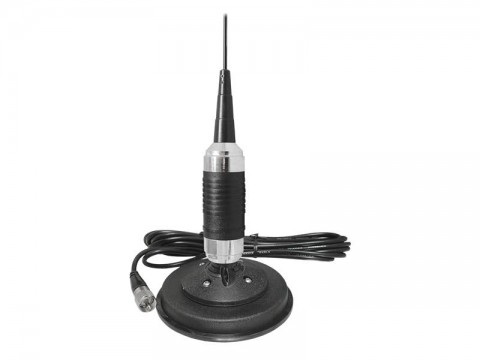 Automobilinė antena CB LTC magnetinė, reguliuojamu kampu, nuimamu strypu