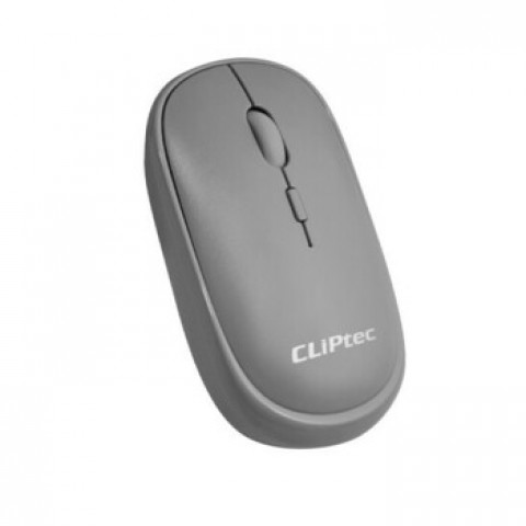 Bevielė optinė pelė 1600dpi Cliptec Xilent RZS868 pilka