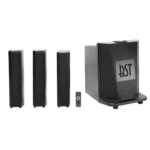 Garso sistema 480W RMS su DSP BST Megamax Tower