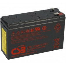 Švino akumuliatorius 12V 7.1Ah (151x51x94mm) 20H AGM (gilaus iškrovimo) CSB