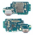Įkrovimo lizdas Samsung S928 S24 Ultra su plokšte, ausinių lizdu ir mikrofonu originalas