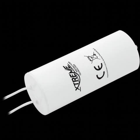Kondensatorius variklio paleidimui 50.0uF 450V 55x127mm su 2 laidais Xtreme