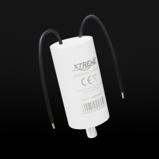 Kondensatorius variklio paleidimui 1.0uF 450V 30x59mm su 2 laidais Xtreme