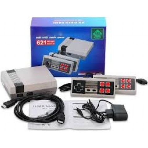 Žaidimų kompiuteris (konsolė) retro 621 mini per HDMI
