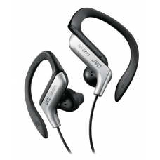Ausinės - laisvų rankų įranga 3.5mm 1.2m sidabrinės JVC HE-EB75 (tinka sportui)