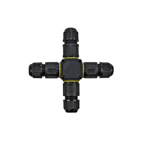 Hermetinė jungtis skirta 4 laidų sujungimui 3 x 0.5 - 2.5 mm² IP68 24A 450V