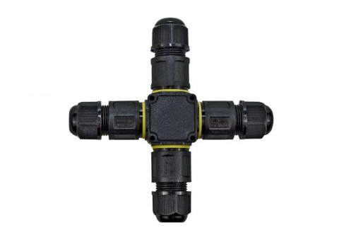 Hermetinė jungtis skirta 4 laidų sujungimui 3 x 0.5 - 2.5 mm² IP68 24A 450V