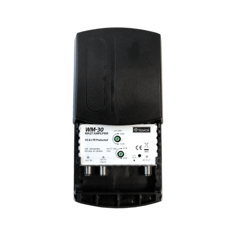 TV signalo stiprintuvas Telkom Telmor WM-30 su 5G filtru