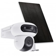 IP Wi-fi kamera IP67 (lauko) 4MP+4MP su akumuliatoriumi ir saulės baterija 8W, su naktiniu matymu Ezviz CS-HB90/SP