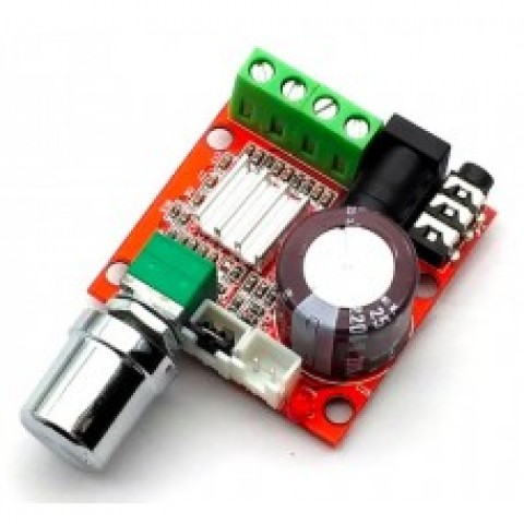  Audio stiprintuvas PAM8610 2x10W 12VDC 