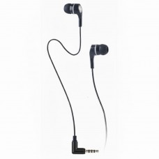 Laidinės ausinės 3.5mm 1m juodos Maxlife MXEP-01