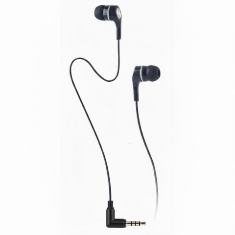Laidinės ausinės 3.5mm 1m juodos Maxlife MXEP-01