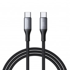 Laidas USB C - USB C 1m 60W pintas juodas Joyroom S-A28