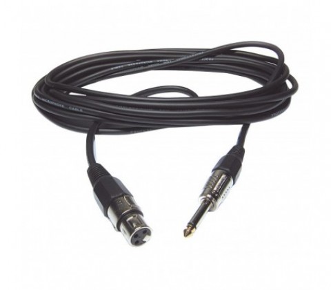 Laidas 6.3mm mono - XLR 1.5m Hilec