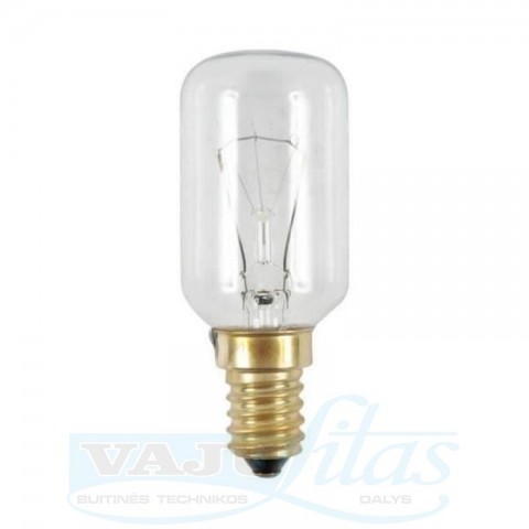Lemputė orkaitei E14 (ST26) 220V 40W 300°C