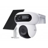 IP 4G (su sim kortele) IP65 (lauko) 4MP+4MP su akumuliatoriumi ir saulės baterija 8W, su naktiniu matymu Ezviz CS-HB90x/SP 4G