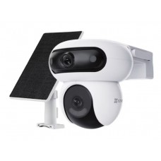 IP 4G (su sim kortele) IP65 (lauko) 4MP+4MP su akumuliatoriumi ir saulės baterija 8W, su naktiniu matymu Ezviz CS-HB90x/SP 4G