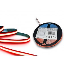 LED juosta COB 12V 4.8W/m nehermetiška IP20 raudona 1m