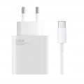 Tinklo įkroviklis 220V Xiaomi BHR9462EU USB C 3.2 120W 1m baltas originalas