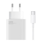 Tinklo įkroviklis 220V Xiaomi BHR9462EU USB C 3.2 120W 1m baltas originalas