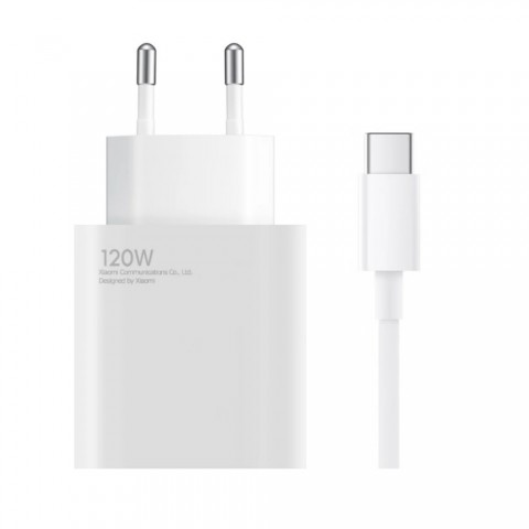 Tinklo įkroviklis 220V Xiaomi BHR9462EU USB C 3.2 120W 1m baltas originalas