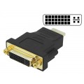 Perėjimas HDMI → DVI 24+5p (K-L) gold Blow