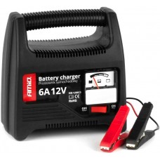 Įkroviklis 220V švino akumuliatoriams 12V 6A 90W Amio 