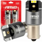 Automobilinė lemputė BA15s (P21W) 12V / 24V  21W AMiO