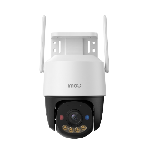 IP Wi-Fi / PoE kamera IP66 (lauko) 355° 8MP 4K su signalinėm šviesom ir signalizacija (raudona ir mėlyna) Imou Cruiser SC