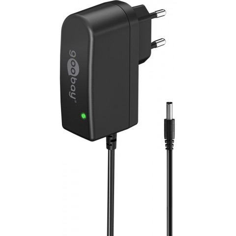 Maitinimo šaltinis 220V 12V 1A 12W 5.5x2.1mm Goobay 