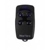 Pultelis vartų automatikai su kintamu - slenkančiu kodu 433.92MHz 4 mygtukai Nice FLO4R-S juodas