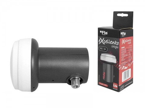 Palydovinės TV konverteris universalus 4K LTE Excellento Single