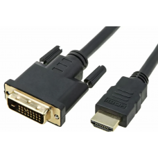 Laidas HDMI - DVI-D 24+1p 1.8m VCOM